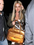 BRITNEY SPEARS - At SUR Resataurant in Hollywood