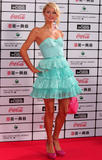 Paris Hilton shows cleavage at MTV Video MusicAwards in Japan